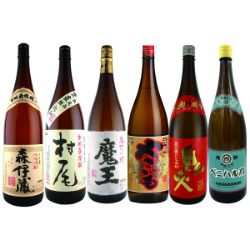 森伊蔵・村尾・魔王と3種の焼芋焼酎セット