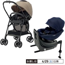 スゴカル　エッグショック LA　ライトベージュ＋クルムーヴ コンパクト air  R129 エッグショック JS ネイビー　セット