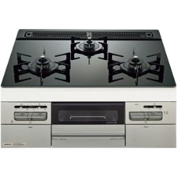 ビルトインガスコンロ 「イオンオリジナル」 ガラス天板