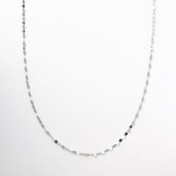 純プラチナペタルチェーンネックレス(約1g・長さ約42cm)