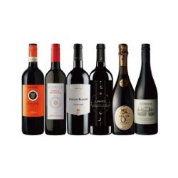 ★黒岩バイヤーガチ対決★【105セット限定】イタリア赤ワイン6本セット 750ml×6本 ◇単品で買うと、本体7,380円の品