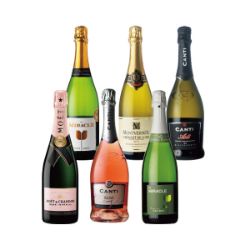 【35セット限定】モエ エ シャンドン ロゼと世界のスパークリング6本セット 750ml×6本 ◇単品で買うと16,450円(本体価格)のところ