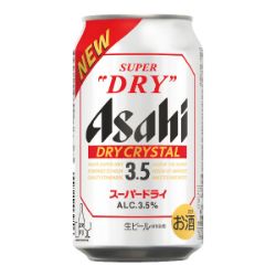 【景品付】 スーパードライクリスタル 350ml×24
