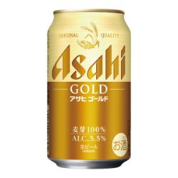【景品付】 アサヒゴールド 350ml×24