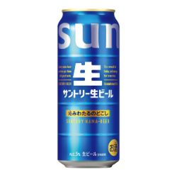 【景品付】 サントリー生ビール 500ml×24