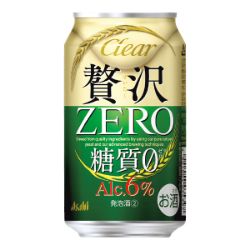 【景品付】 クリアアサヒ贅沢ZERO 350ml×24
