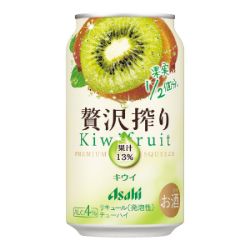 【景品付】 贅沢搾りキウイ 350ml×24