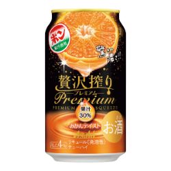 【景品付】 贅沢搾りプレミアムみかんテイスト 350ml×24