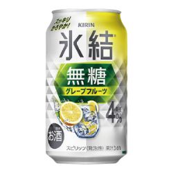 【景品付】 氷結無糖グレープフルーツ4％ 350ml×24