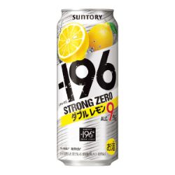 【景品付】 -196ストロングゼロダブルレモン500ml×24