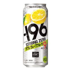 【景品付】 -196ストロングゼロダブルグレープフルーツ 500ml×24