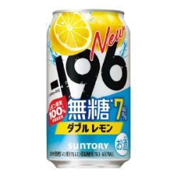 【景品付】 -196無糖ダブルレモン7％ 350ml×24
