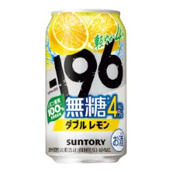 【景品付】 -196無糖ダブルレモン4％ 350ml×24