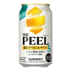 【景品付】 THE PEEL レモン5% 350ml×24