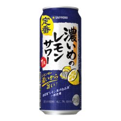 【景品付】 濃いめのレモンサワー 500ml×24