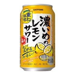 【景品付】 濃いめのレモンサワー重ね檸檬 350ml×24