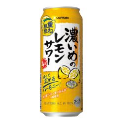 【景品付】 濃いめのレモンサワー重ね檸檬 500ml×24