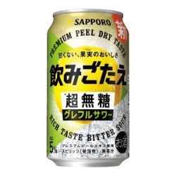 【景品付】 飲みごたえ＜超無糖＞グレフルサワー 350ml×24