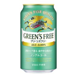 ＜ノンアルコール＞【景品付】 グリーンズフリー 350ml×24