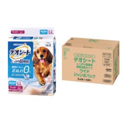 デオシートしっかり超吸収無香消臭タイプワイド　ケース（4パック入り）