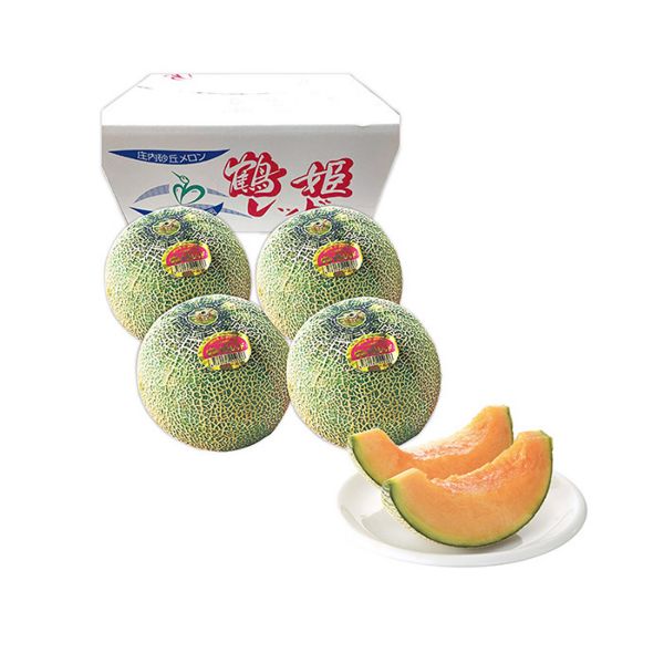 赤肉メロン（鶴姫レッド）3Lサイズ【限定100箱】(山形県産 JA鶴岡)の