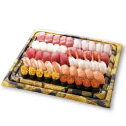 魚屋のご馳走にぎり鮨50貫（うに・いくら・かに・えび入）