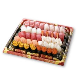 魚屋のご馳走にぎり鮨40貫（うに・いくら・えび入