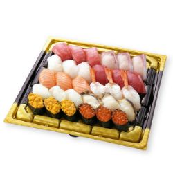 魚屋のご馳走にぎり鮨30貫（うに・いくら・えび入）