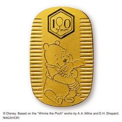 「くまのプーさん」100周年記念/純金小判10g