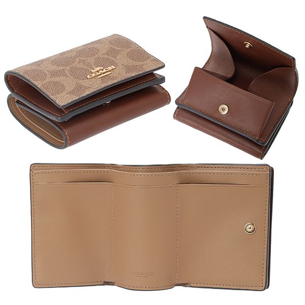 三つ折り財布 CX164 IMXHE(COACH(コーチ))の商品詳細ページ｜【本州