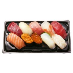 【S2003】魚屋のにぎり鮨(いくら・うに・えび入) 10貫 1パック