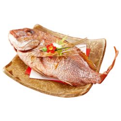 【S2019】【祝い鯛】野口水産 焼鯛(国産原料使用) 1尾(25cm) 