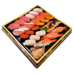 【S6002】本まぐろ中とろとぶりかに入り贅沢握り寿司27貫 1パック