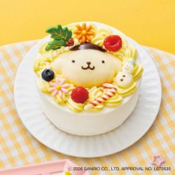 ポムポムプリンのクリスマスケーキ