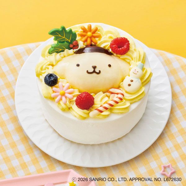 ポムポムプリンのクリスマスケーキの商品詳細ページ｜【本州・四国