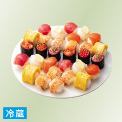 9種具材の華やか手まり寿司30貫