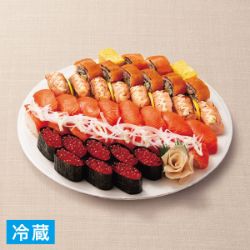 サーモンが主役のパーティー寿司セット