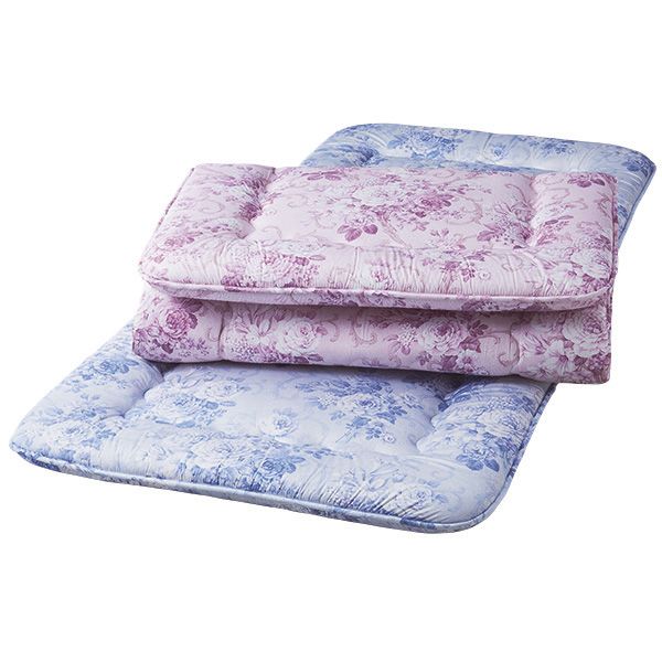 羊毛混敷きふとんシングルロング ピンク (【予約番号M168】西川