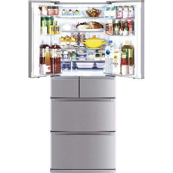 盛岡　６ドア　冷蔵庫　2016年製　MR-JX48LZ-N1 自動氷　製氷　引取 盛岡 6ドア 冷蔵庫 2016年製 MR-JX48LZ-N1 自動氷 製氷 引取