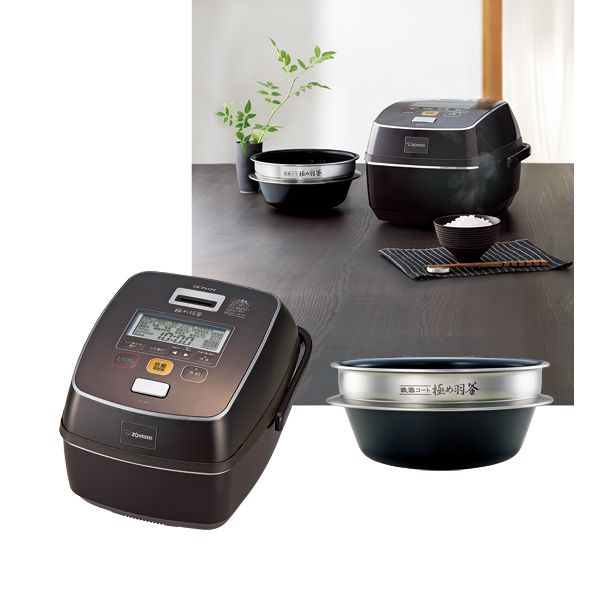 象印　 NW-AA10-TZ　 圧力 IH炊飯ジャー 極め羽釜　 炊飯器 圧力IH炊飯ジャー 極め炊き鉄器コート ＜極め羽釜＞ NW-AA10(TZ) ※お1