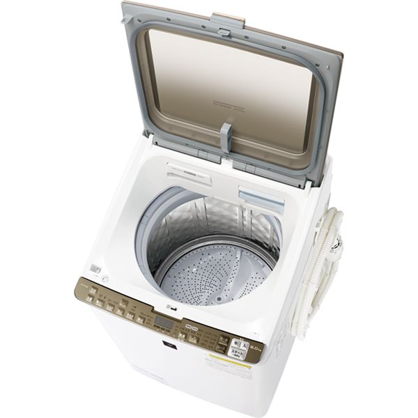 ★美品★SHARP 9㎏ 洗濯乾燥機【ES-PX9B-N】F8O1 プラズマクラスター縦型洗濯乾燥機 ES－PX9B－N お一人さま1点