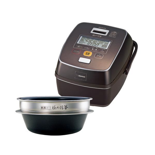 ZOJIRUSHI/極め羽釜/圧力IH/NW-AA10型 圧力IH炊飯ジャー 極め炊き 鉄器コート ＜極め羽釜＞ NW－AA10