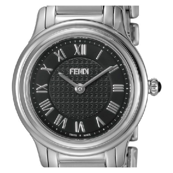 FENDI 時計　クラシコラウンドブラック文字盤　F251021000腕時計