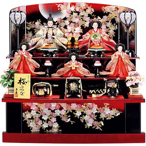 雛人形　収納飾り　寿慶 雛人形 収納飾り 寿慶