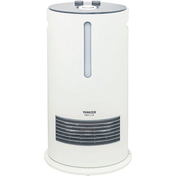 加湿ヒーター 加湿セラミックヒーター ホワイト DKF-L12-W(YAMAZEN)の商品詳細ページ