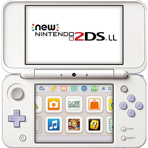 Newニンテンドー2DS LL ホワイト×ラベンダー(任天堂)の商品詳細ページ