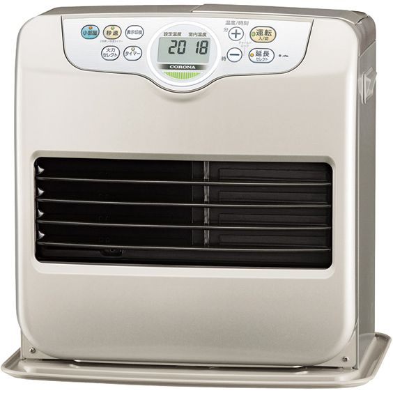 予約番号008】石油ファンヒーター メタリックベージュ □お1人さま1台