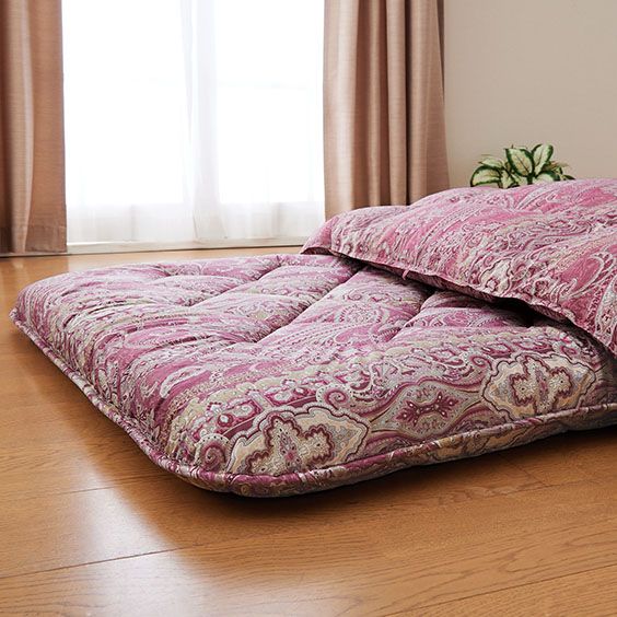 西川リビング 羊毛入り合繊敷き布100x210cm 羊毛 ウール 西川 敷布団