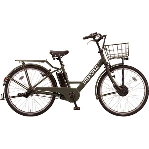 ブリヂストン　ステップクルーズｅ〈２６インチ　マットカーキ〉 ステップクルーズe 26型 T.Xマットカーキ(ブリヂストン)の商品詳細