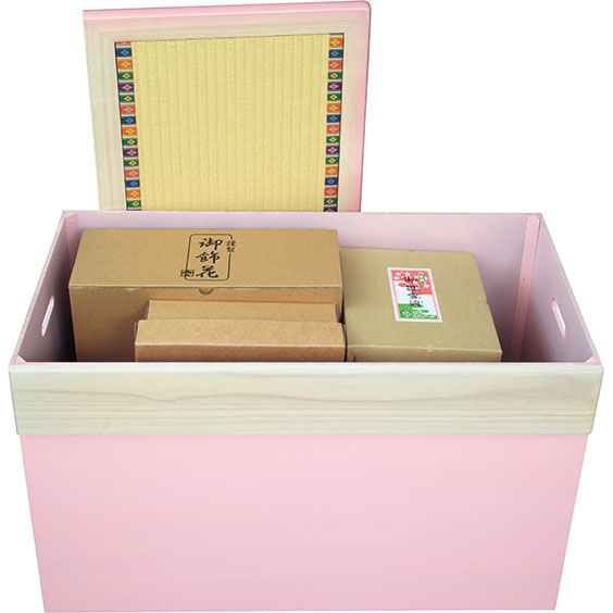 桃小町 愛莉 三段五人収納飾り 購入特典付き ※1/26(土)以降のお渡し